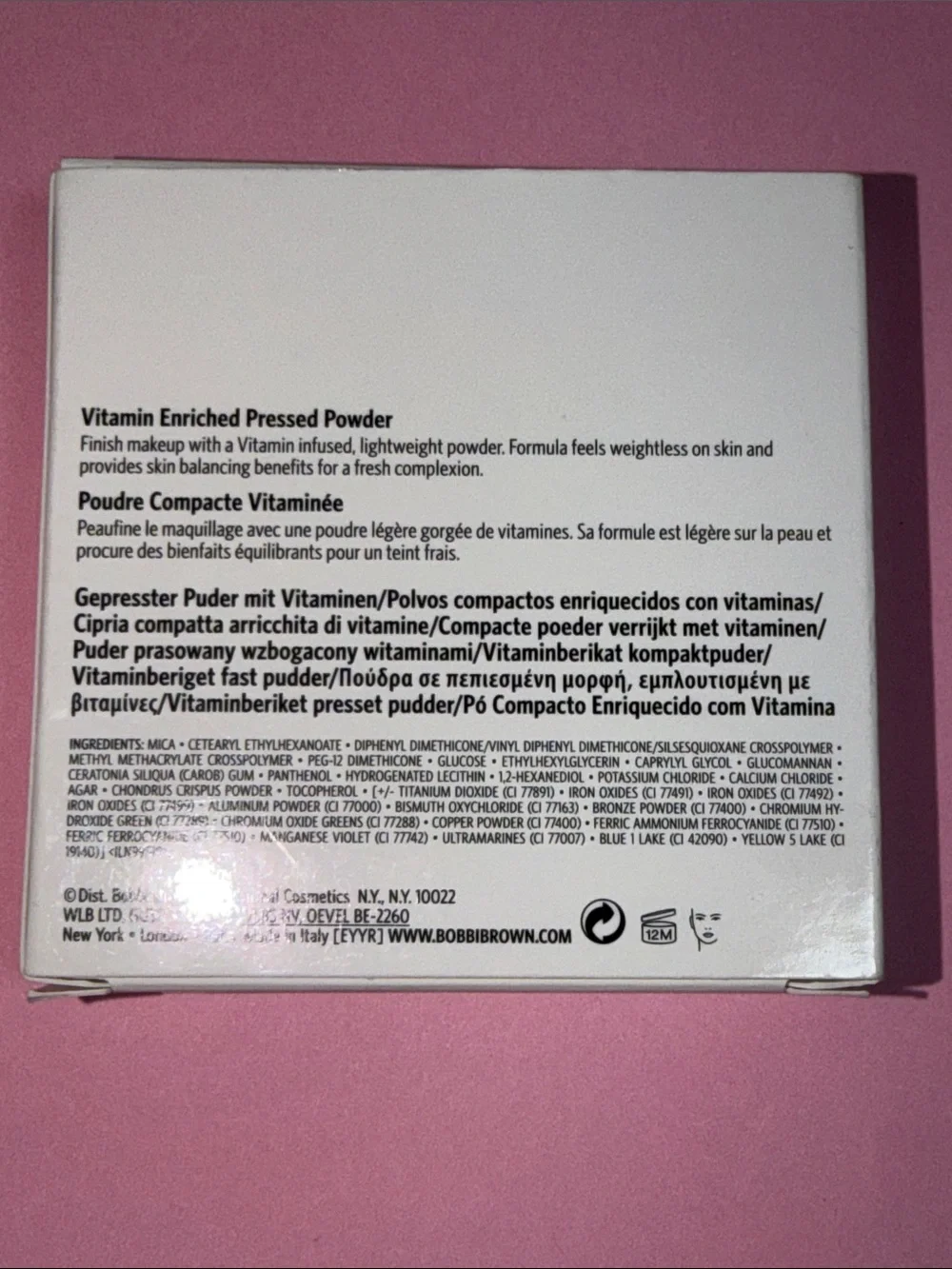 BOBBI BROWN   Vitamin Enriched Pressed Setting Powder